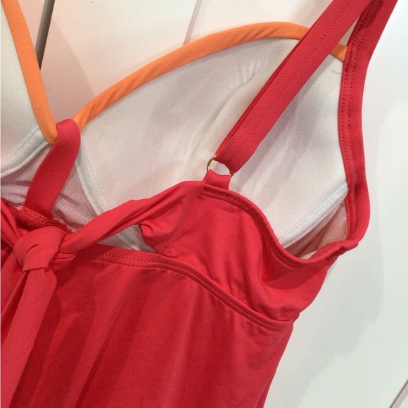 Coco Reef Womens Color Blocked Divine Power Underwire Tankini - Picture 5 of 9